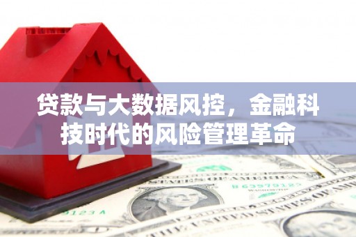 鹿草贷款与大数据风控，金融科技时代的风险管理革命
