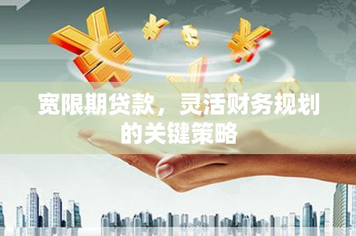 鹿草宽限期贷款，灵活财务规划的关键策略