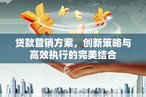 鹿草贷款营销方案，创新策略与高效执行的完美结合
