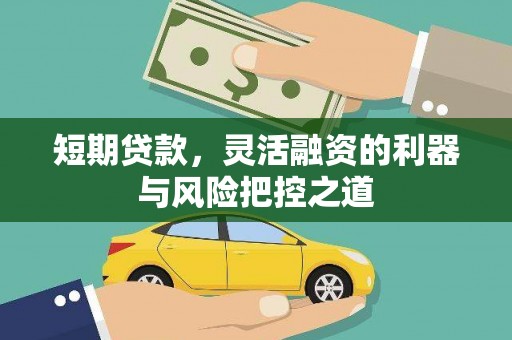 鹿草短期贷款，灵活融资的利器与风险把控之道