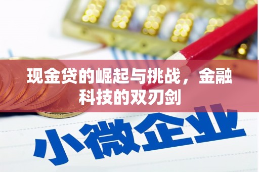 鹿草现金贷的崛起与挑战，金融科技的双刃剑