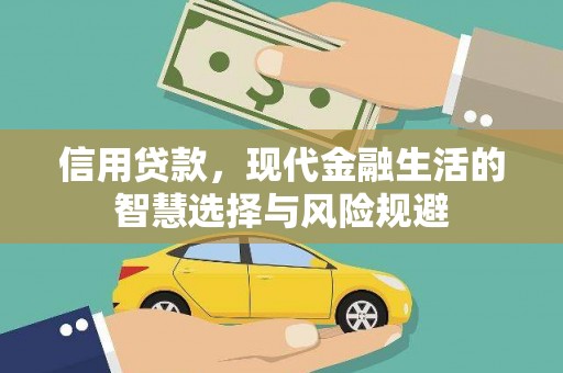 鹿草信用贷款，现代金融生活的智慧选择与风险规避