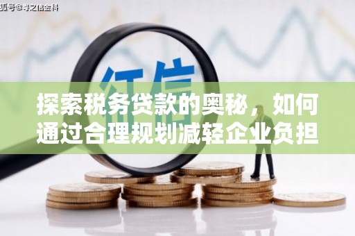 鹿草探索税务贷款的奥秘，如何通过合理规划减轻企业负担
