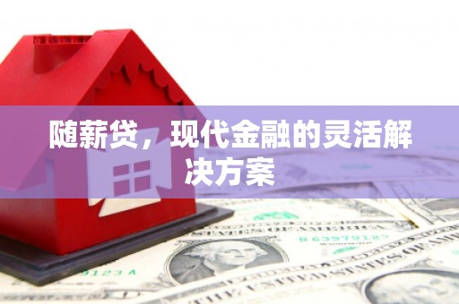 鹿草随薪贷，现代金融的灵活解决方案