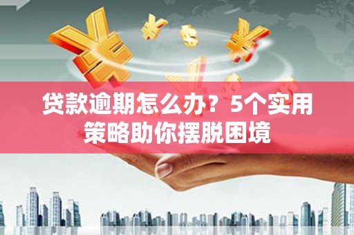 鹿草贷款逾期怎么办？5个实用策略助你摆脱困境