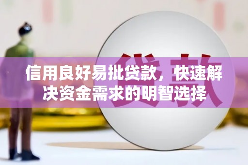 鹿草信用良好易批贷款，快速解决资金需求的明智选择