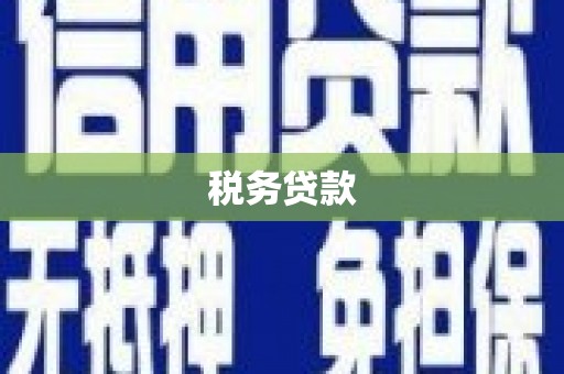 鹿草税务贷款