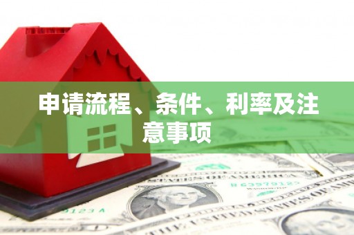 鹿草申请流程、条件、利率及注意事项