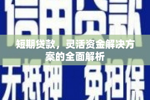 鹿草短期贷款，灵活资金解决方案的全面解析