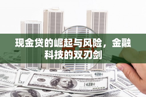 鹿草现金贷的崛起与风险，金融科技的双刃剑