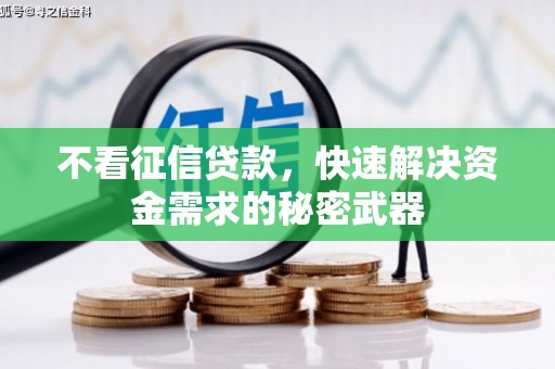 鹿草不看征信贷款，快速解决资金需求的秘密武器