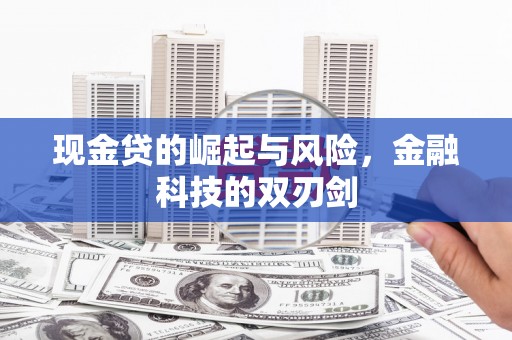 鹿草现金贷的崛起与风险，金融科技的双刃剑
