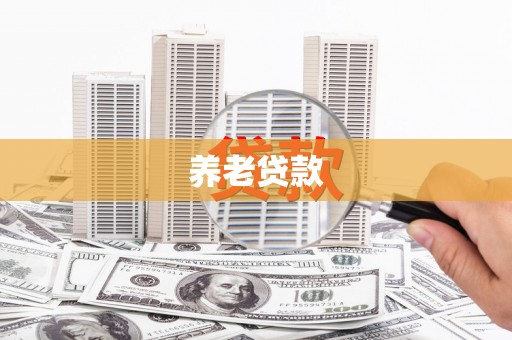 鹿草养老贷款