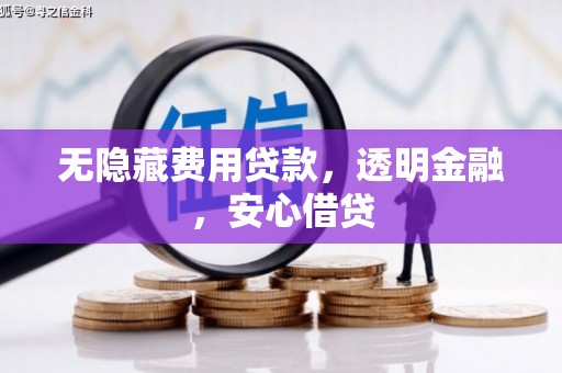 鹿草无隐藏费用贷款，透明金融，安心借贷