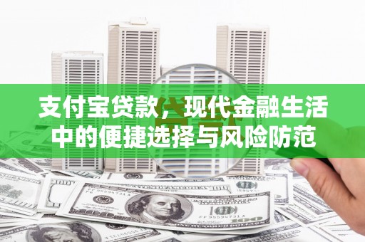 鹿草支付宝贷款，现代金融生活中的便捷选择与风险防范