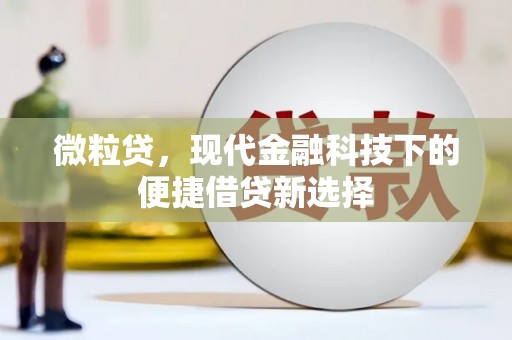 鹿草微粒贷，现代金融科技下的便捷借贷新选择