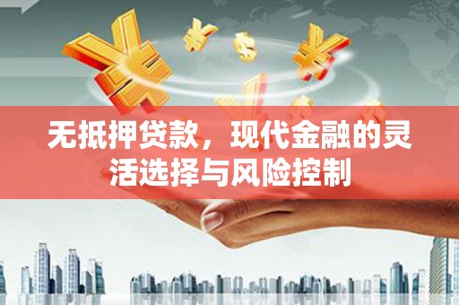鹿草无抵押贷款，现代金融的灵活选择与风险控制