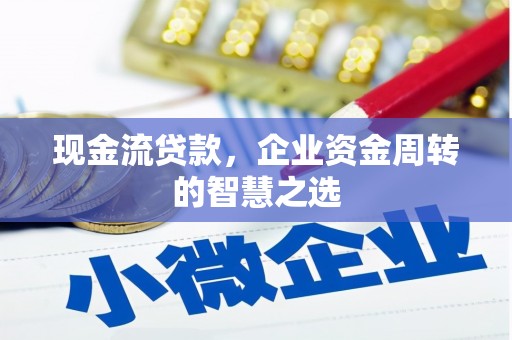 鹿草现金流贷款，企业资金周转的智慧之选