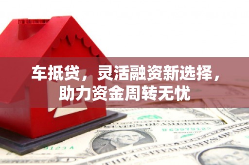 鹿草车抵贷，灵活融资新选择，助力资金周转无忧
