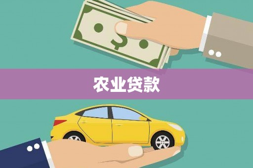 鹿草农业贷款