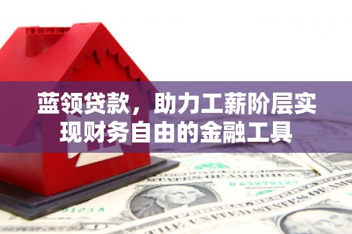 鹿草蓝领贷款，助力工薪阶层实现财务自由的金融工具