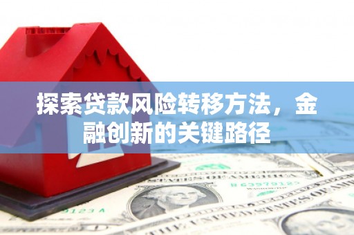 鹿草探索贷款风险转移方法，金融创新的关键路径