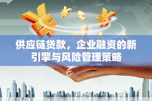 鹿草供应链贷款，企业融资的新引擎与风险管理策略