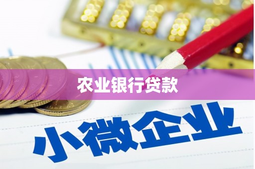 鹿草农业银行贷款