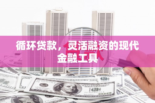 鹿草循环贷款，灵活融资的现代金融工具
