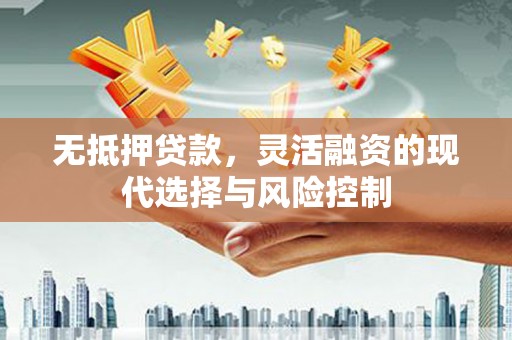 鹿草无抵押贷款，灵活融资的现代选择与风险控制
