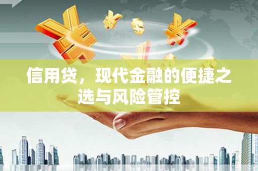 鹿草信用贷，现代金融的便捷之选与风险管控