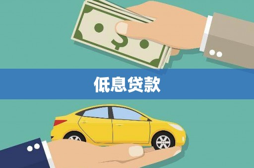 鹿草低息贷款