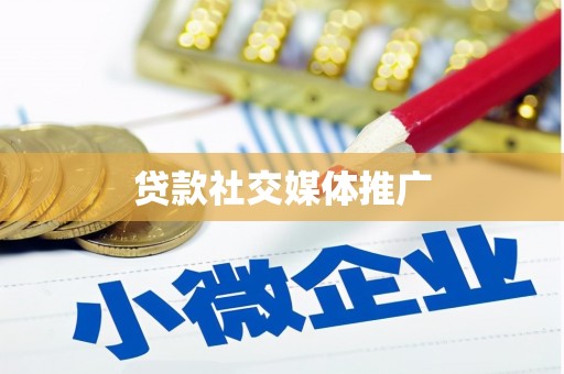 鹿草贷款社交媒体推广