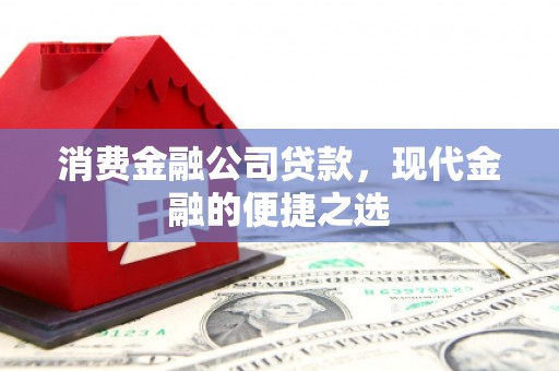鹿草消费金融公司贷款，现代金融的便捷之选