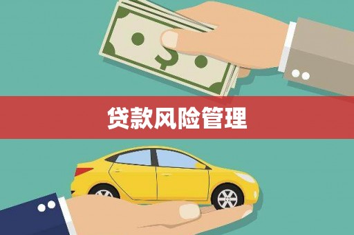 鹿草贷款风险管理